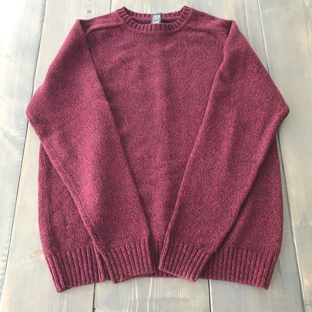 Croft & barrow burgundy men’s sweater
